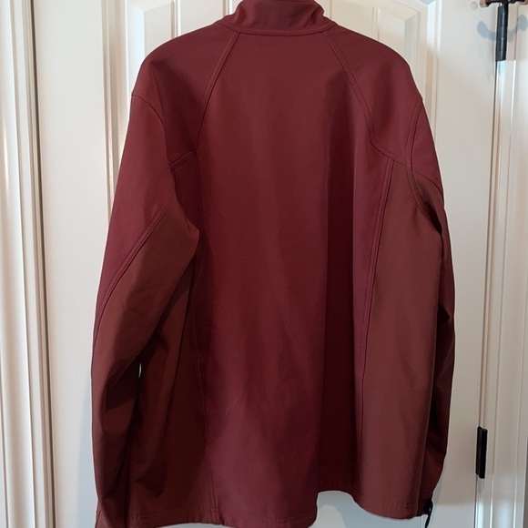 EDDIE Bauer Men's Windfoil Elite Softshell Jacket rust color size XLT retail$159 - Picture 8 of 16